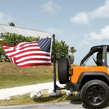 Bolaxin Hitch Mount Flagpole Holder with Anti-Wobble Screws fit for 2 inches Receiver