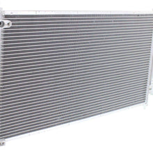 Kool Vue AC Condenser For 2013-2016 Honda Accord w/drier
