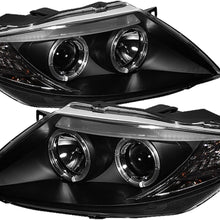 Spyder 5029676 BMW Z4 03-08 Projector Headlights - Xenon/HID Model Only (Not Compatible With Halogen Model) (Delete Stock HID Unit)- LED Halo - Black - High H1 (Included) - Low H7 (Not Included)