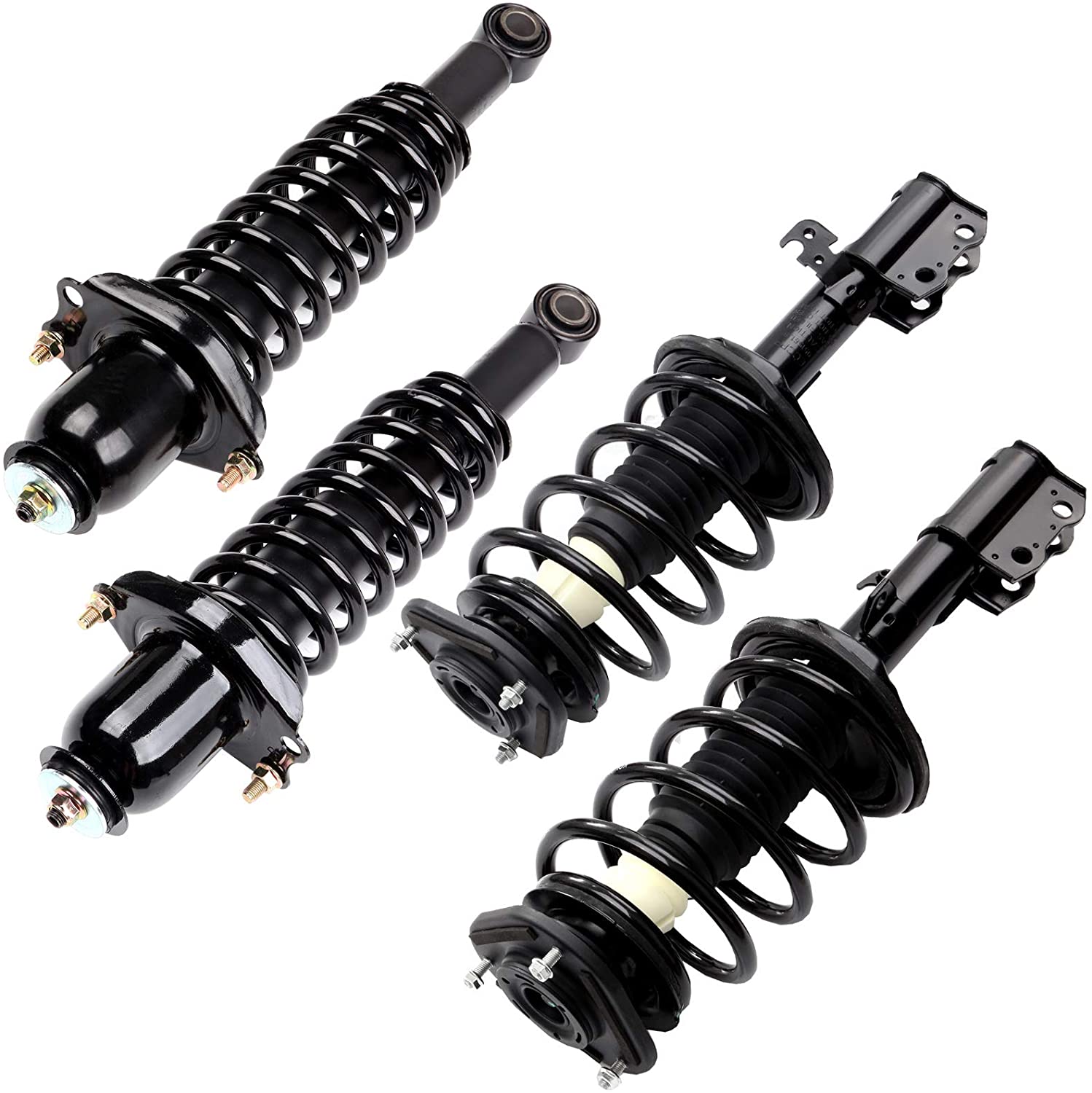 LUJUNTEC Shock Absorber Assembly Coil-Spring Strut Compatible for 2003-2008 for TOYOTA Corolla