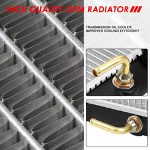 2955 OE Style Aluminum Core Cooling Radiator Replacement for Honda FIT AT 07-08