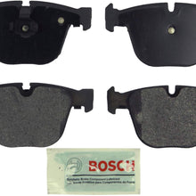 Bosch BE919 Blue Disc Brake Pad Set for Select Bentley Continental; BMW 535i, 545i, 550i, 645Ci, 650i, 745i, 745Li, 750i, 750Li, 760i, 760Li, ActiveHybrid 7, Alpina B7, M3, M5, M6, X5, X6 - REAR