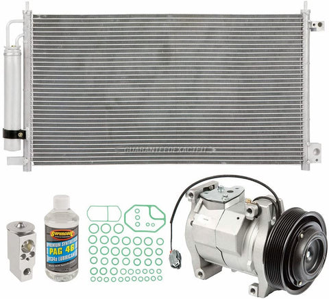 For Honda Accord 2003-2007 AC Compressor w/A/C Condenser & Repair Kit - BuyAutoParts 60-82464R6 New