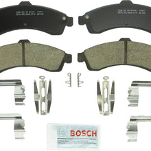 Bosch BC882 QuietCast Premium Ceramic Disc Brake Pad Set For Select Buick; Chevrolet SSR, Trailblazer, Trailblazer EXT; GMC Envoy, Envoy XL, XUV; Isuzu Ascender; Oldsmobile Bravada; Saab 9-7x; Front