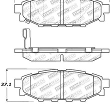 StopTech 309.11140 Street Performance Rear Brake Pad