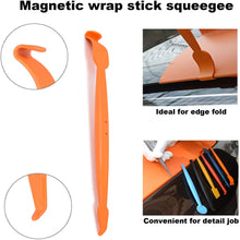 FOSHIO Car Vinyl Wrap Magnetic Wristband Tools Kit Include Adjustable Strap Wrist Band Belt Organizer, Soft Micro Stick Squeegee, Magnet Edged Fold Squeegee, Safety Cutter & Retractable Utility Knife