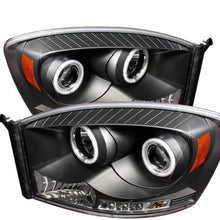Spyder Auto 5030061 CCFL Halo Projector Headlights Black/Clear
