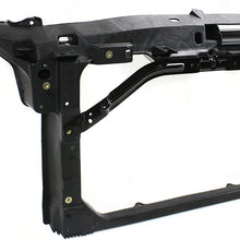 Radiator Support Assembly Compatible with 2010-2012 Ford Fusion Black 3.5L Eng.