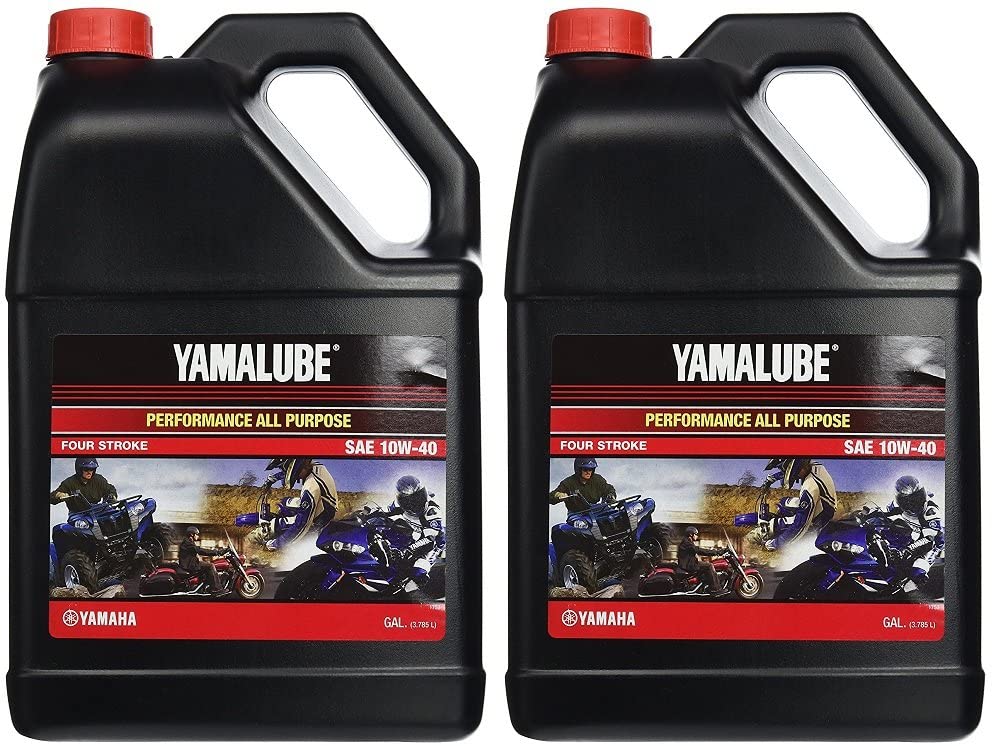 Yamalube All Purpose 4 Four Stroke Oil 10w-40 1 Gallon (2 Gallons)
