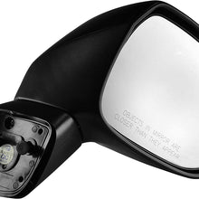 Right Passenger Side View Mirror for 2012-2013 Honda Civic - Power Operated, Non Heated, Paint to Match, Replacement Mirror - HO1321261