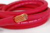 TEMCo WC0180-50' (25' Blk, 25' Red) 2 Gauge AWG Welding Lead & Car Battery Cable Copper Wire BLACK + RED | MADE IN USA