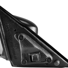 Driver Side Textured Side View Mirror for 2005-2008 Dodge Magnum, 2006-2010 Dodge Charger, 2007-2010 Chrysler 300 - CH1320294