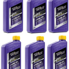 Royal Purple 31140 HPS Street Synthetic Motor Oil 10W-40 for Max Performance Modified Engines 1qt Case of 6