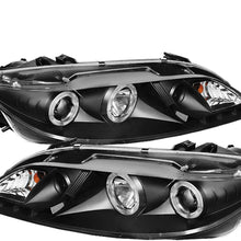 Spyder Auto 5042538 LED Halo Projector Headlights Black/Clear
