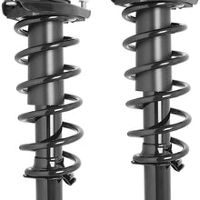 DTA 60189-2 Rear Complete Strut Assemblies With Springs and Mounts Compatible with Toyota Corolla 2014-2019 Rear Left and Right