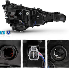 Fits 2020 2021 Toyota Corolla L/LE Model LED DRL OE Projector Headlights Housing - Left Driver Side