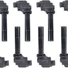 ENA Pack of 8 Ignition Coils Compatible with Lexus LS400 SC400 GS400 4.0L V8 Compatible with C1163 UF229