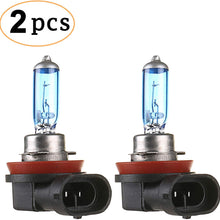 CK FORMULA (Set of 2) H11 Halogen Headlight Bulbs (Low Beam) 12V 100W 5000K Super White, PGJ19-2 Base