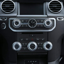 TongSheng 5pcs Chrome Volume and Air Conditioning Knobs Trim for Land Rover Discovery 4 LR4 2010-2016 RRS 2010-2013 Freelander 2 2013-2015