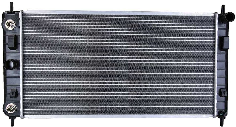 AutoShack RK1152 26.7in. Complete Radiator Replacement for 2008-2012 Chevrolet Malibu 2006-2010 Pontiac G6 2007-2009 Saturn Aura 2.4L 3.6L