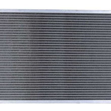 AutoShack RK1152 26.7in. Complete Radiator Replacement for 2008-2012 Chevrolet Malibu 2006-2010 Pontiac G6 2007-2009 Saturn Aura 2.4L 3.6L