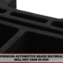Red Hound Auto Center Console Organizer 3 Piece Set Vehicle Inserts Compatible with Chevy Chevrolet GMC Silverado Sierra 1500 2500 2015 2016 2017 2018 Black Made in USA Fold Down Console Only