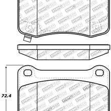 StopTech 309.13660 Street Performance Rear Brake Pad
