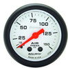 Auto Meter 5720 Phantom Mechanical Air Pressure Gauge Regular, Air Pressure - 2 1/16