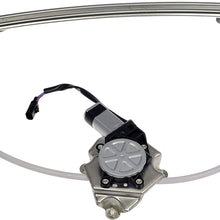 Dorman 748-569 Rear Driver Side Power Window Motor and Regulator Assembly for Select Jeep Models, Black