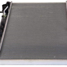 AutoShack RK925 27.9in. Complete Radiator Replacement for 2001-2005 Chrysler Sebring Dodge Stratus 2000-2005 Mitsubishi Eclipse 2.7L 3.0L