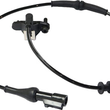 ABS Speed Sensor Compatible With 2006-2010 Ford Explorer & Mercury Mountaineer Passenger Side 2-Prong Pin Male Terminal