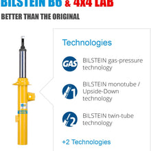 Bilstein B6 Performance Series 2 Front Shocks Kit for 55-'67 Volkswagen Transporter Ride Monotube replacement Gas Charged Shock absorbers part number 24-000321