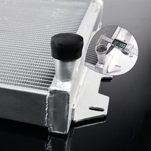 9" Radiator Fan + Aluminum Radiator Replacement For Jeep Wrangler TJ YJ V8 Conversion 87-95