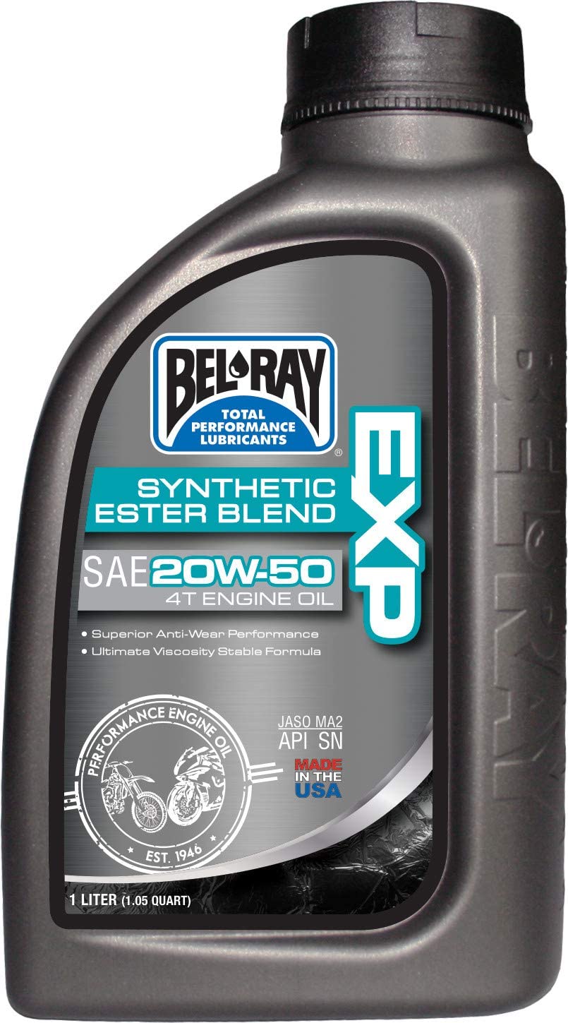 Bel-Ray EXP Synthetic Ester Blend 4T Engine Oil - 20W50-1L. 99131-B1LW (1)