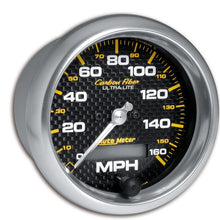 AUTO METER 4789 Carbon Fiber in-Dash Electric Speedometer, 3.375 in.