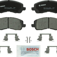 Bosch BP866 QuietCast Premium Semi-Metallic Disc Brake Pad Set For: Chrysler 200, Sebring; Dodge Avenger, Caliber, Stratus; Jeep Compass, Patriot; Mitsubishi Eclipse, Galant, Lancer, Outlander, Front