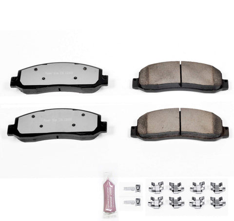 Power Stop Z36-1069, Z36 Truck & Tow Carbon-Fiber Ceramic Front Brake Pads