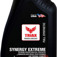 Triax Synergy Extreme 5W-50 - Ester Full Synthetic Racing/Ultra Wear Protection Engine Oils - High Zinc and Molybdenum Fortified … (1 Quart)