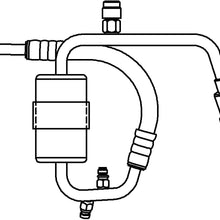 ACDelco 15-31201 GM Original Equipment Air Conditioning Compressor Muffler