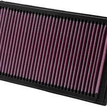 K&N Engine Air Filter: High Performance, Premium, Washable, Replacement Filter: 2006-2012 FORD/MERCURY (Fusion, Milan), 33-2357