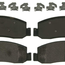 Wagner Severe Duty SX1333 Semi-Metallic Disc Pad Set Includes Installation Hardware, Front