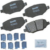 Bendix Premium Copper Free CFC1754 Ceramic Brake Pad (with Installation Hardware Rear)