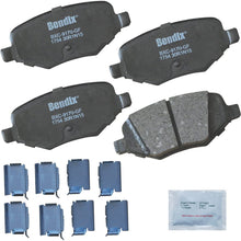 Bendix Premium Copper Free CFC1754 Ceramic Brake Pad (with Installation Hardware Rear)