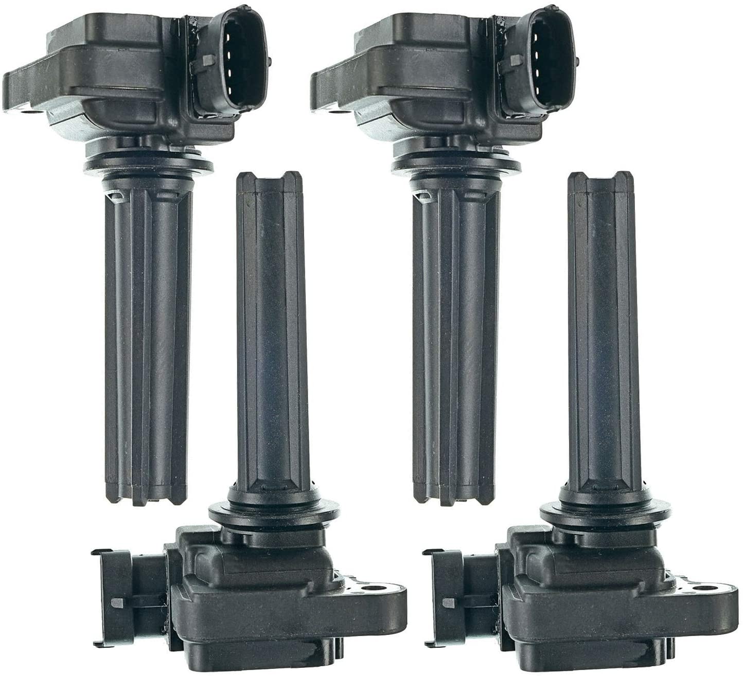Set of 4 Ignition Coils Pack for 2003-2011 Saab 9-3 9-3X (Only Fits l4 2.0L Turbo Engine)
