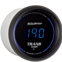 Auto Meter 6949 Cobalt Digital Transmission Temperature Gauge, 2 1/16"