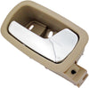 Dorman 81855 Front Passenger Side Interior Door Handle for Select Chevrolet/Pontiac Models, Beige and Chrome