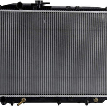 LONGKEES Automatic Transmission Aluminum/Plastic Radiator 1 Row For 2005-2008 Acura RL 3.5L V6 CU2814