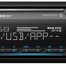 Pioneer In-Dash Built-In Bluetooth, Media Player Front USB Auxiliary, MP3, Pandora, AM/FM Radio, Built In iPod, iPhone, and iPad Controls, Arc Phone App Car Stereo Receiver