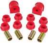 Prothane 1-1112 Red 13 mm Rear Sway Bar Bushing Kit for TJ