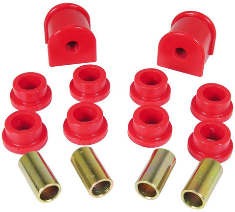Prothane 1-1112 Red 13 mm Rear Sway Bar Bushing Kit for TJ